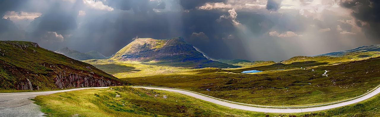 countryside road journey free photo