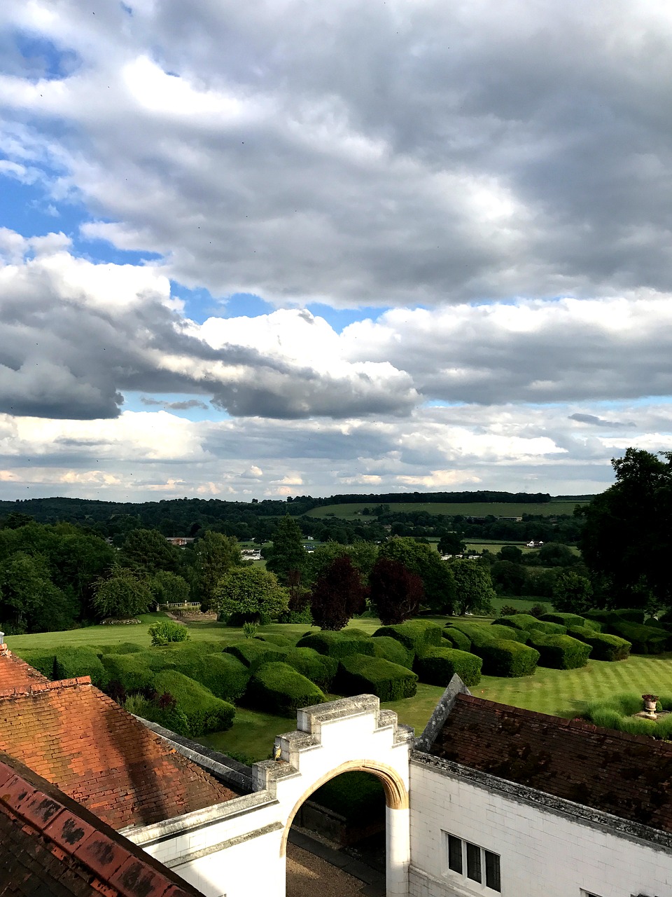 countryside sky hills free photo