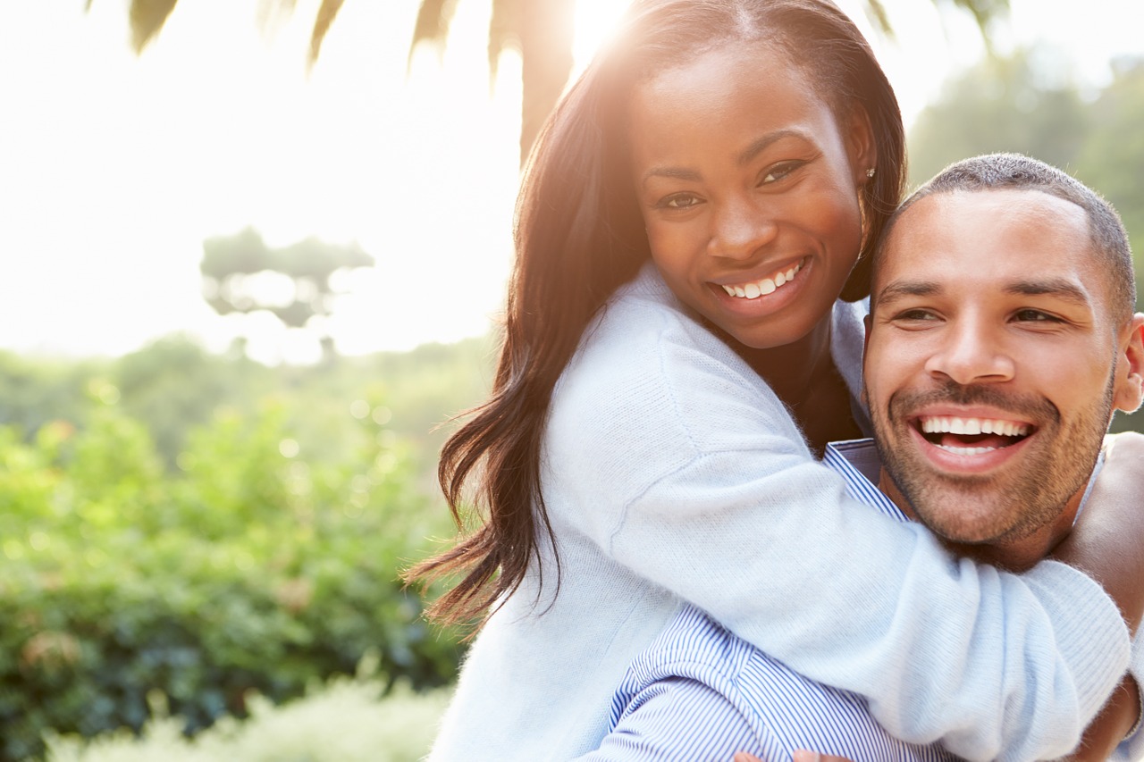 couple african happy free photo