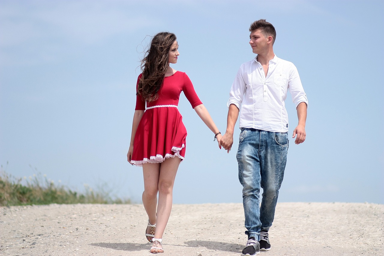 couple love girl free photo