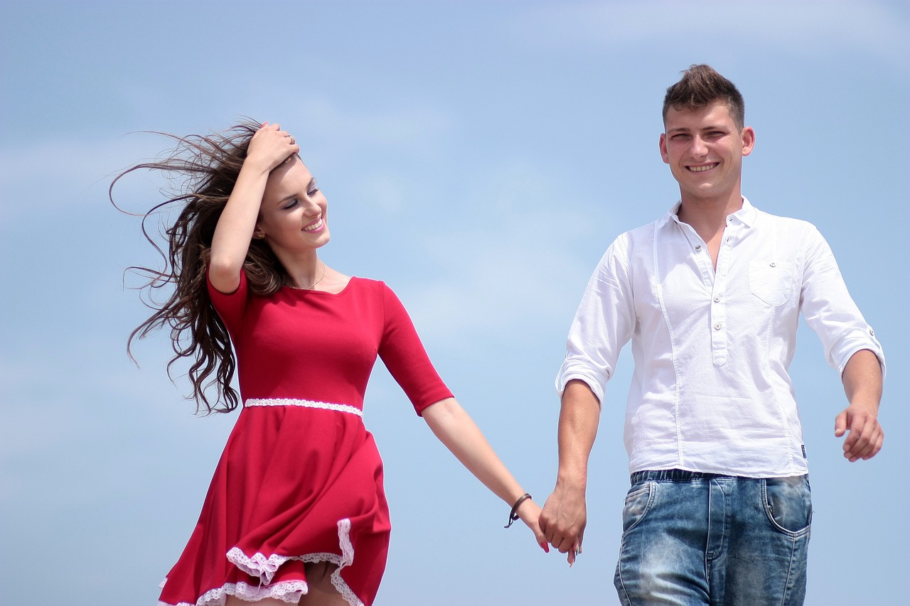 couple love girl free photo