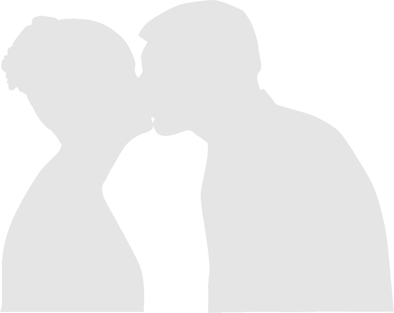 couple kissing silhouette free photo