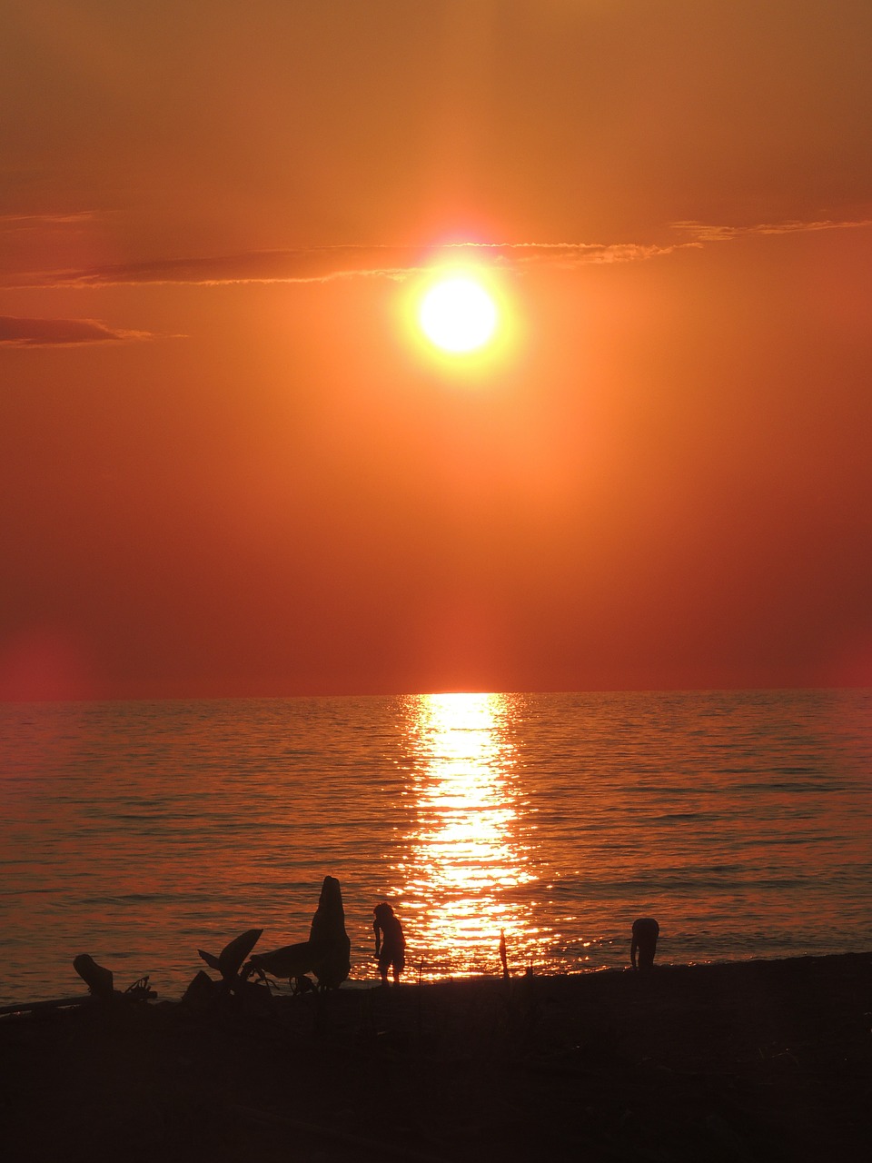 couple walking beach free photo