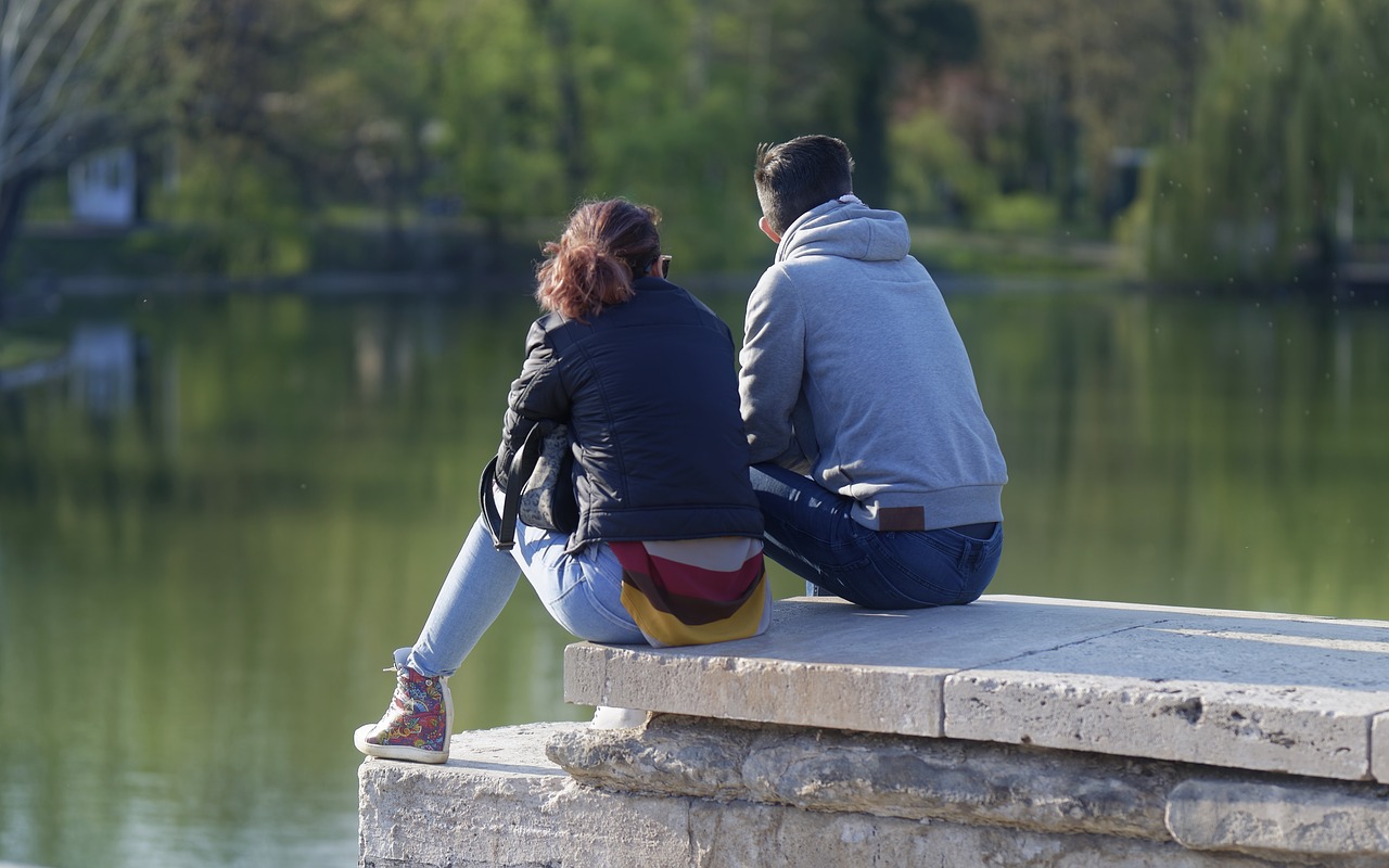 couple  young people  love free photo