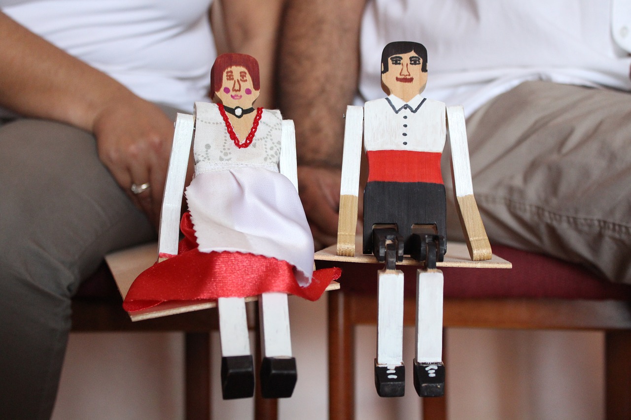couple dolls crafts free photo