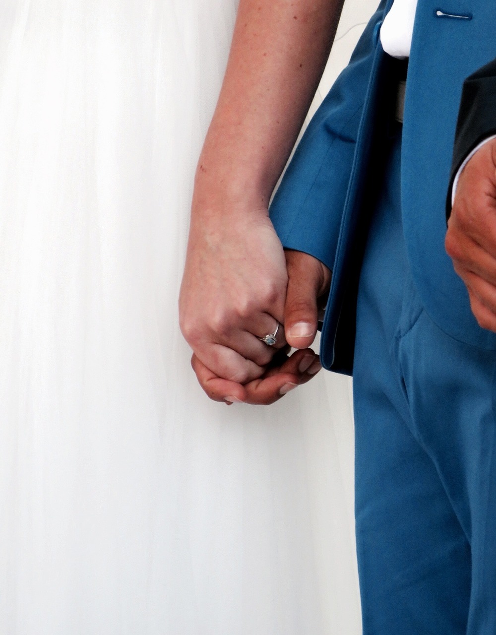 couple holding hands love free photo