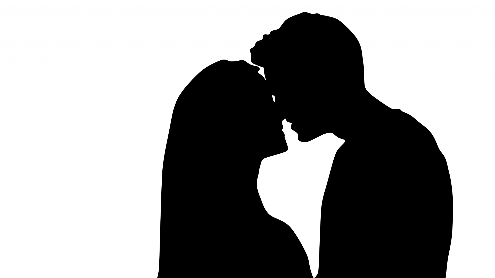 couple love love silhouette free photo