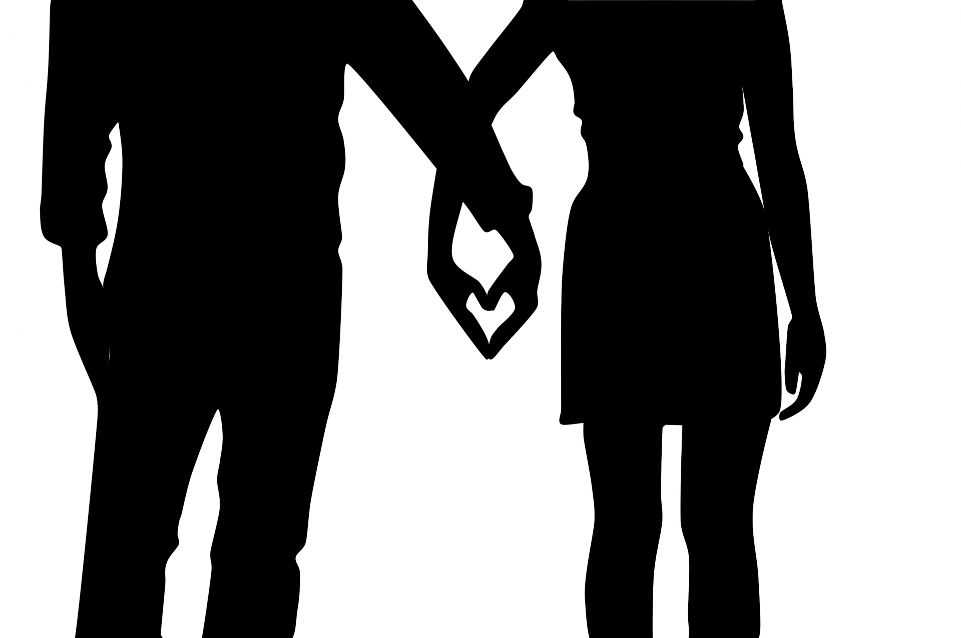 couple love love silhouette free photo