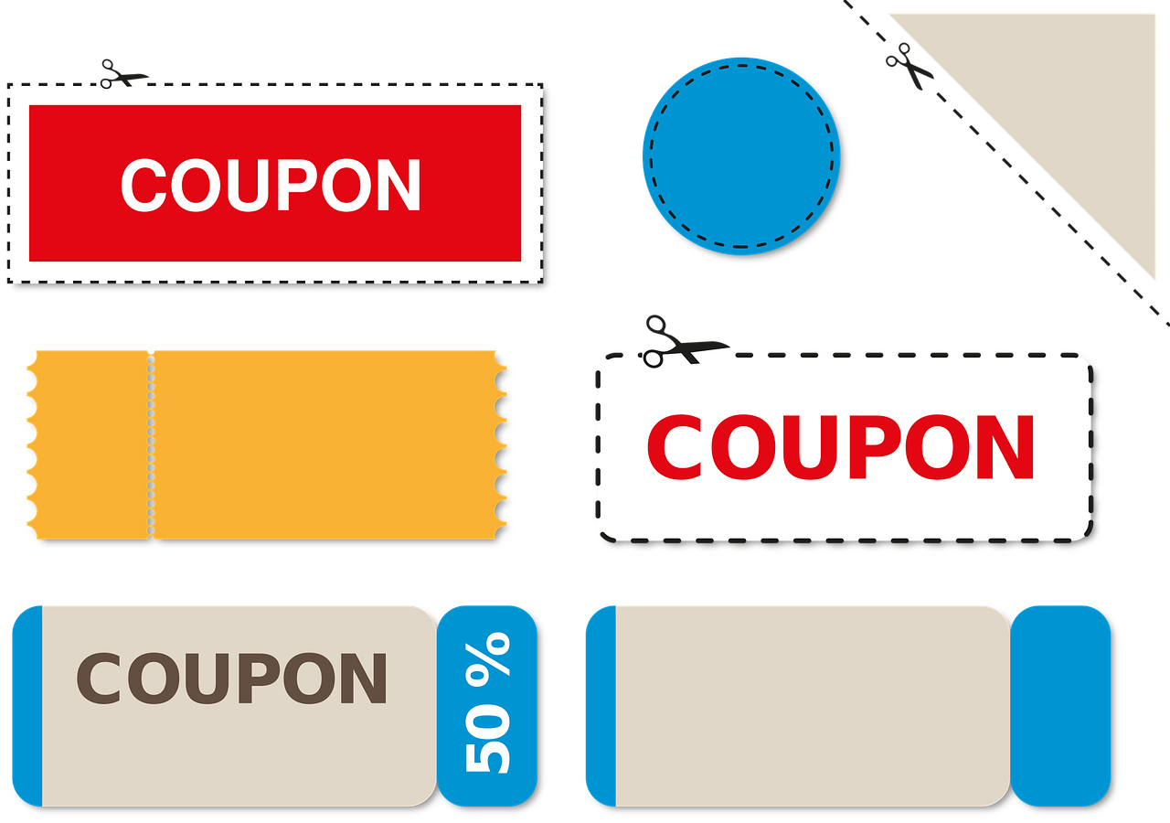 coupon  scissors  cut out free photo