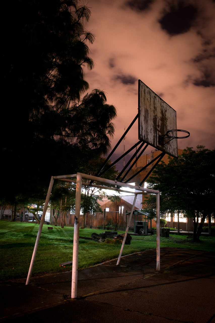 court old basquetballl free photo