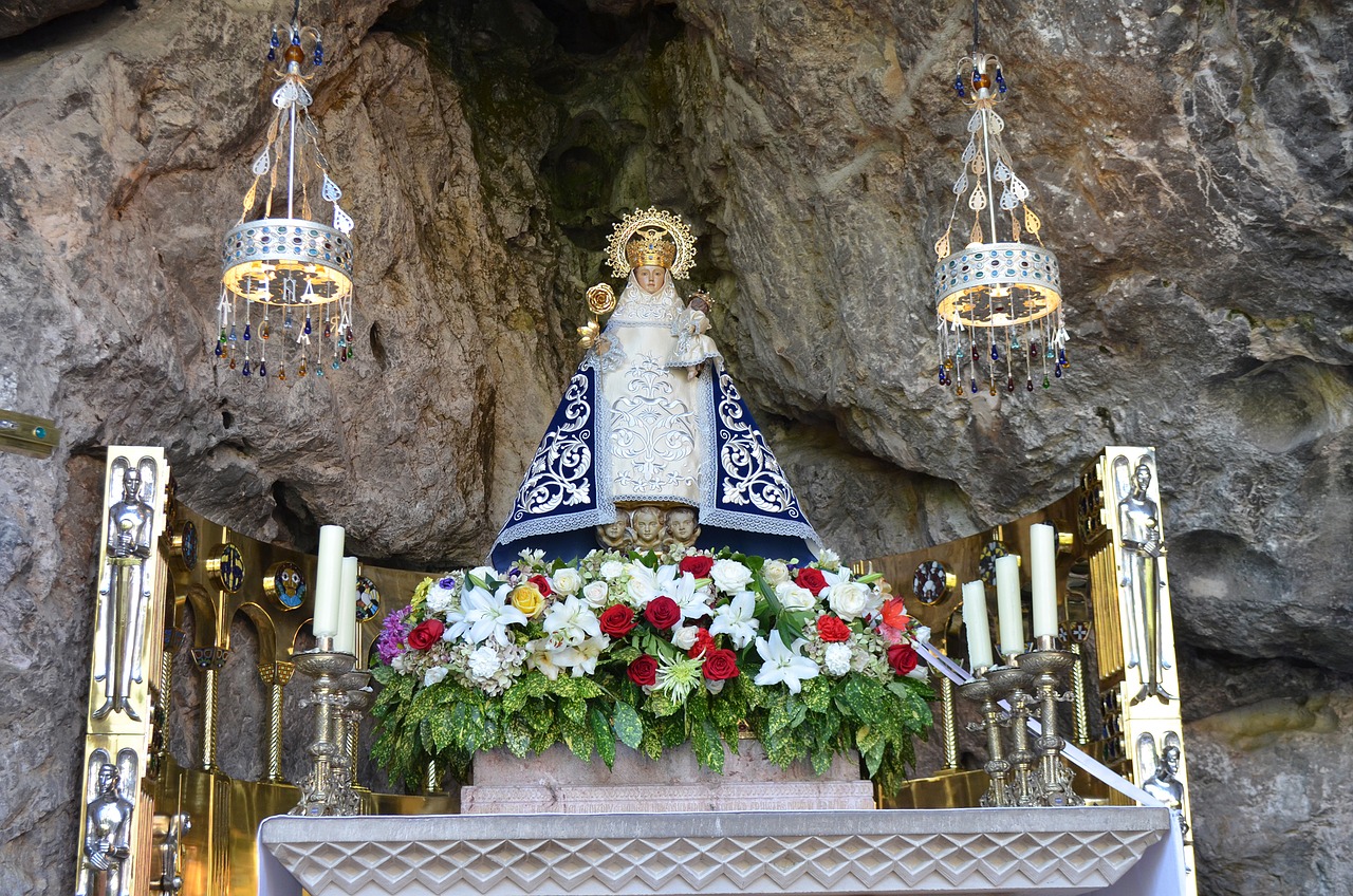 covadonga catholic church free photo