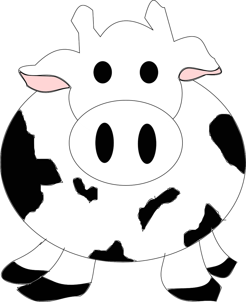 cow cattle milk free photo