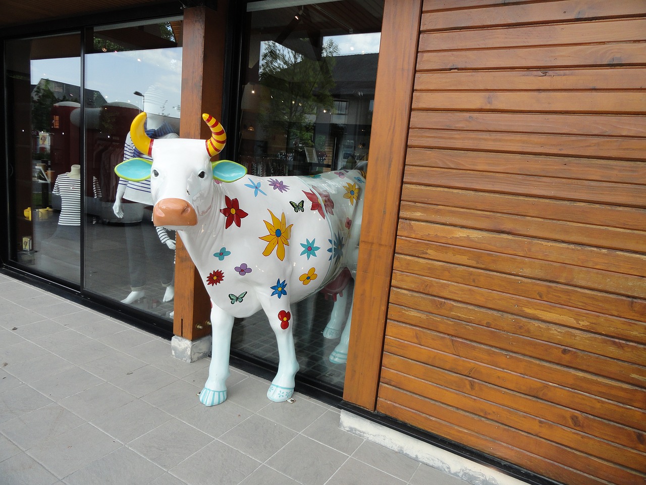 cow fantasy flower free photo