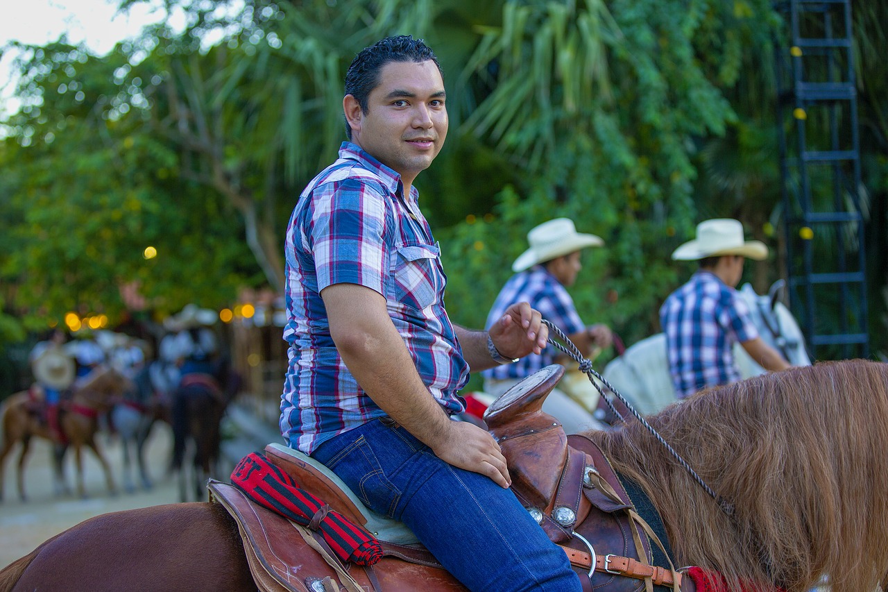 cowboy mexico rider free photo