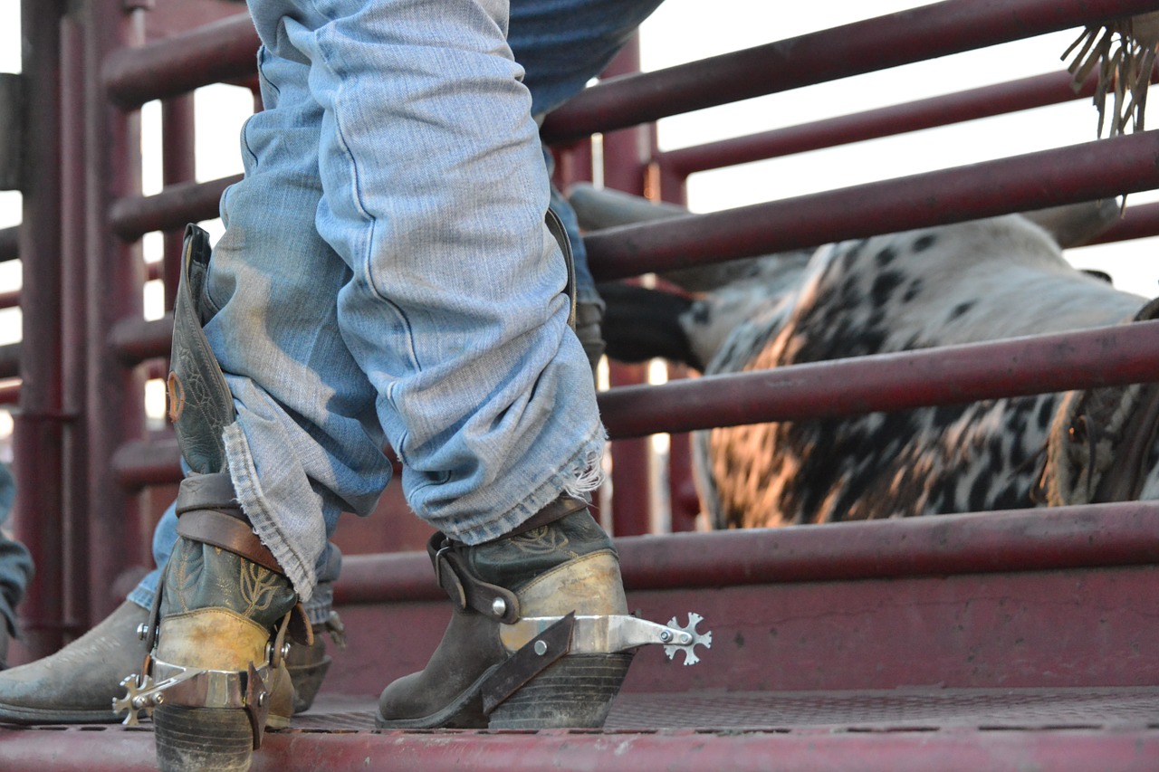 cowboy boots spurs free photo