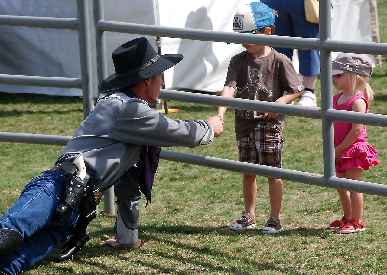 cowboy kids cute free photo