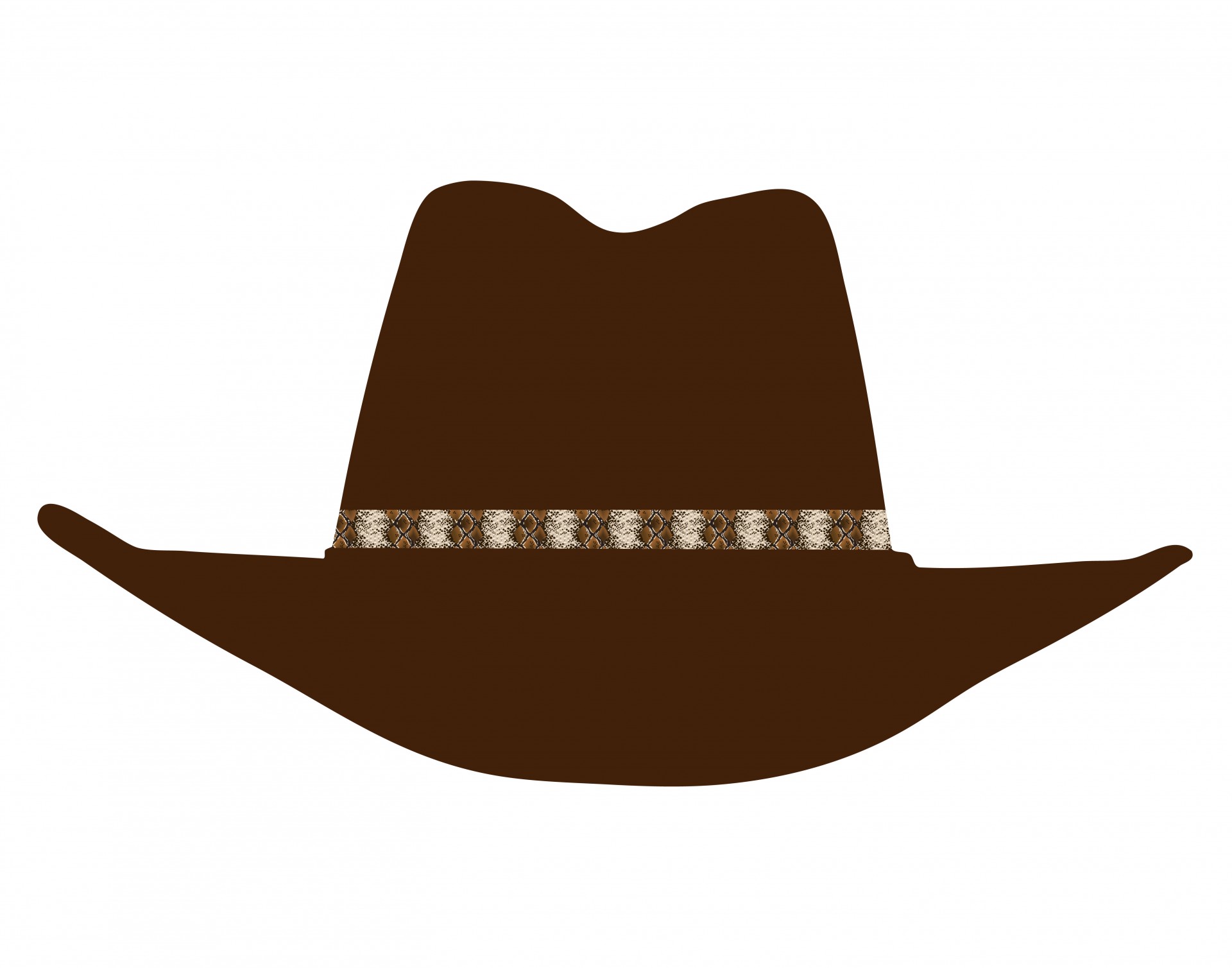 cowboy hat hat brown free photo