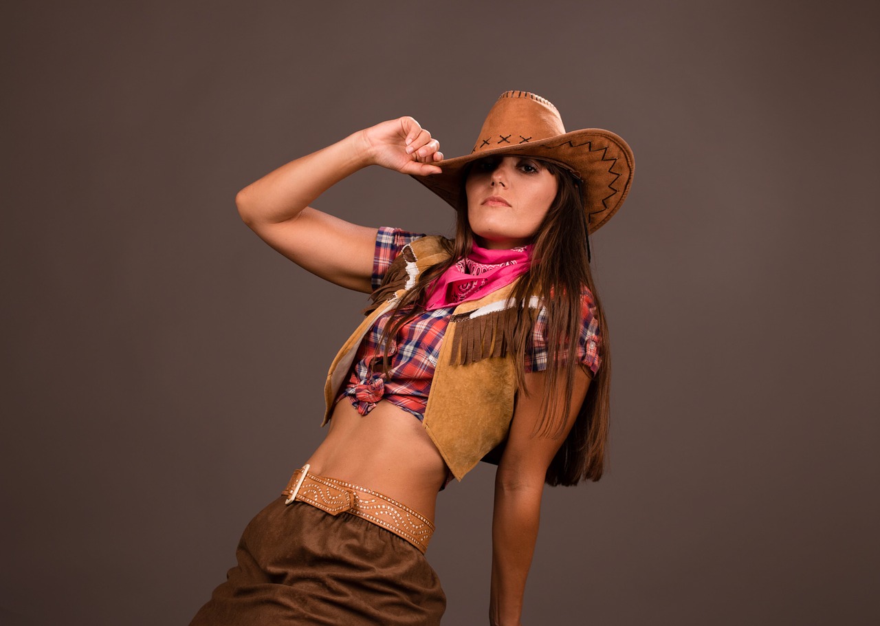 cowboys girl studio free photo