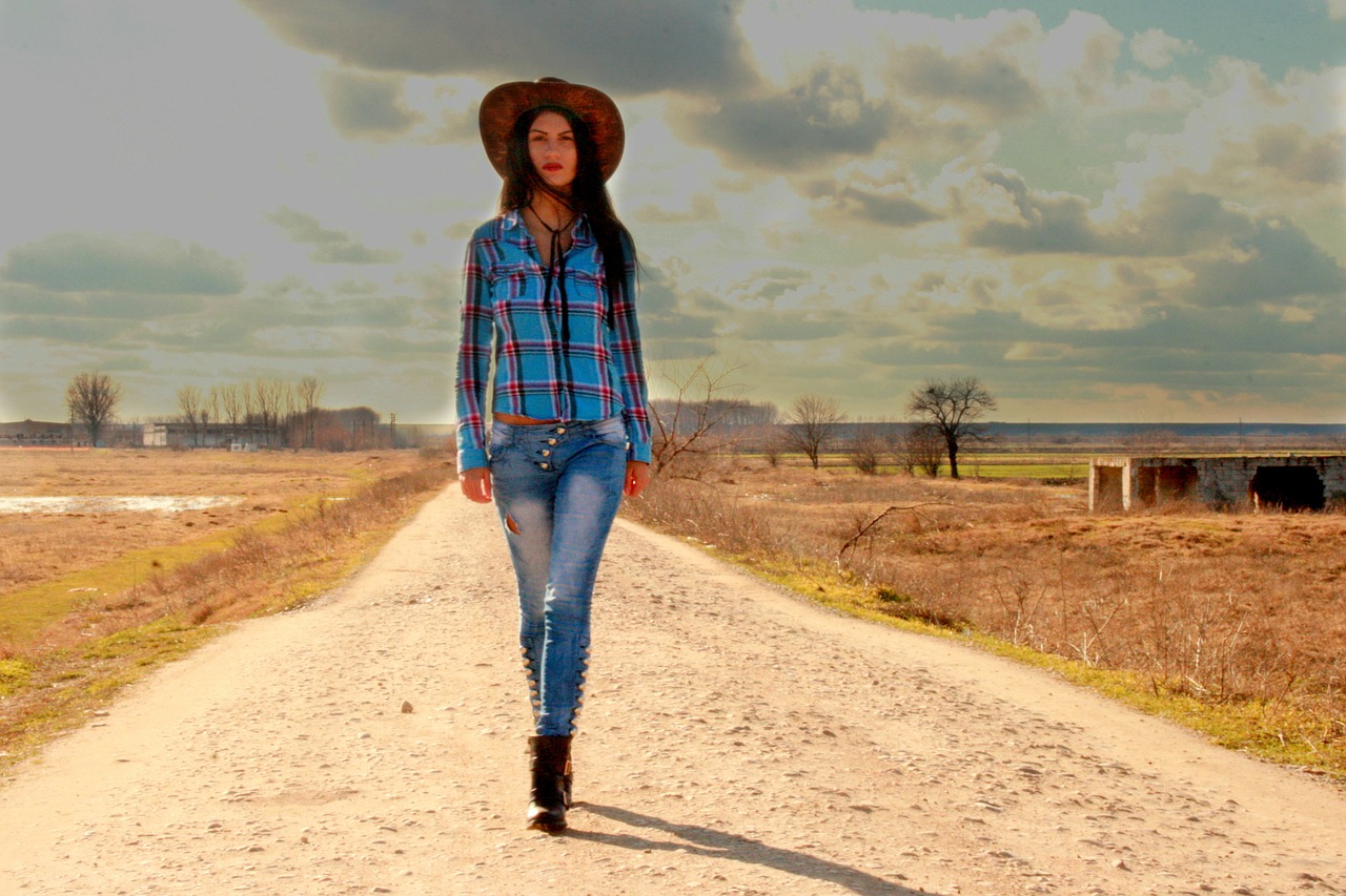 cowgirl western wild west free photo