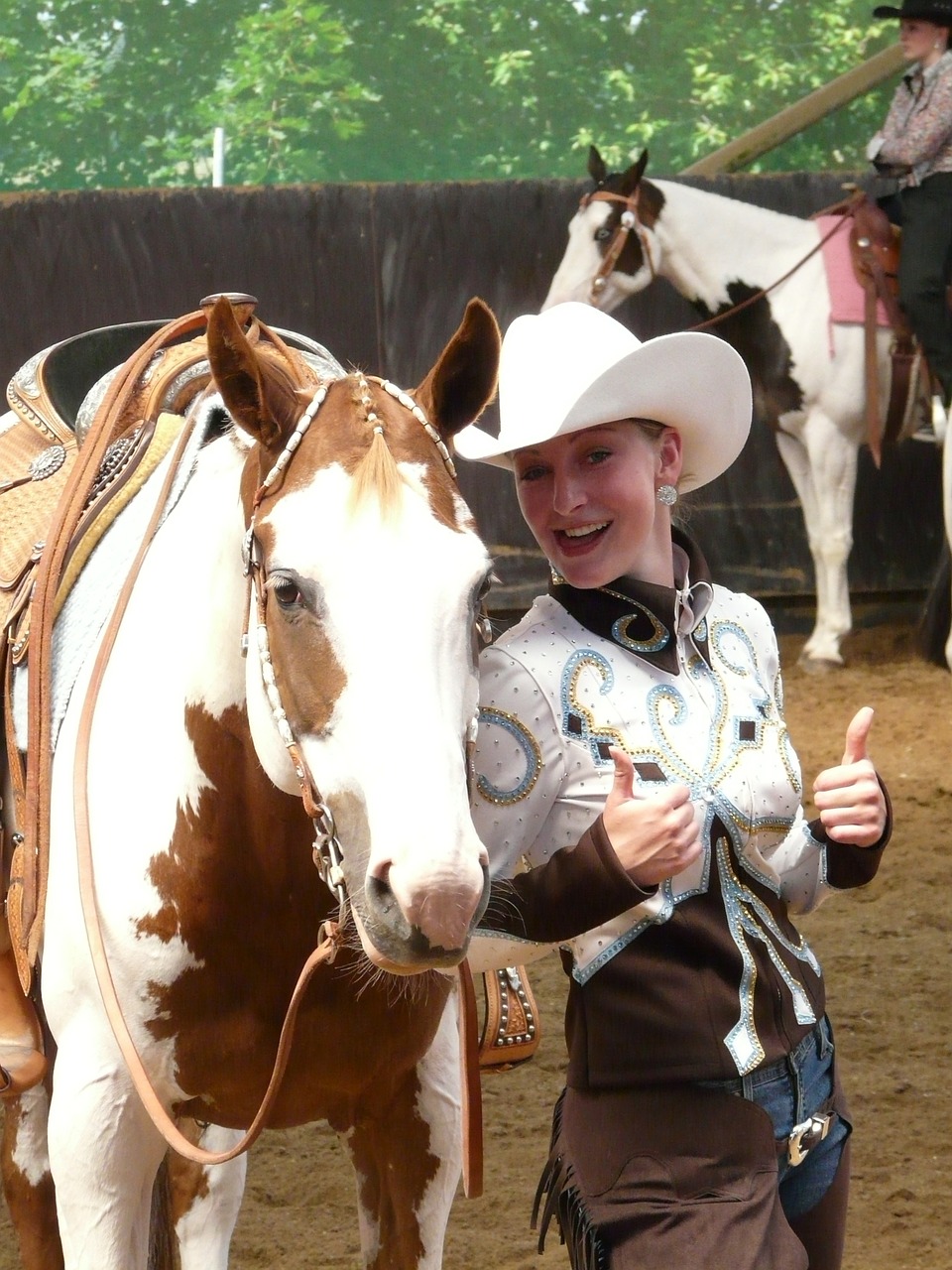 cowgirl horsewoman cool free photo
