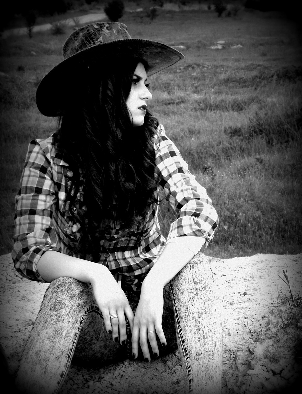 cowgirl wild west girl free photo