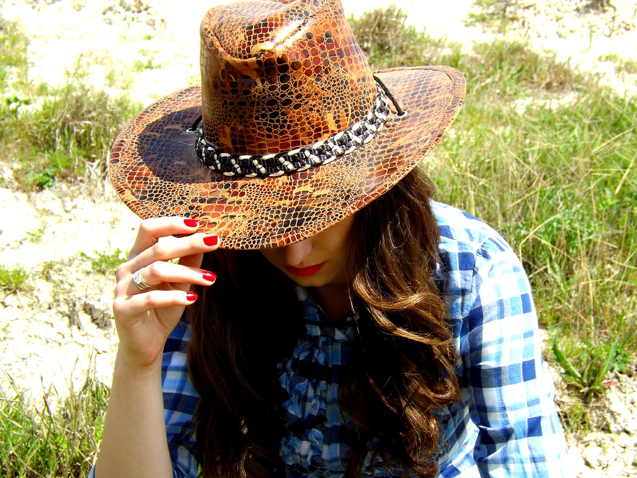 cowgirl wild west hats free photo