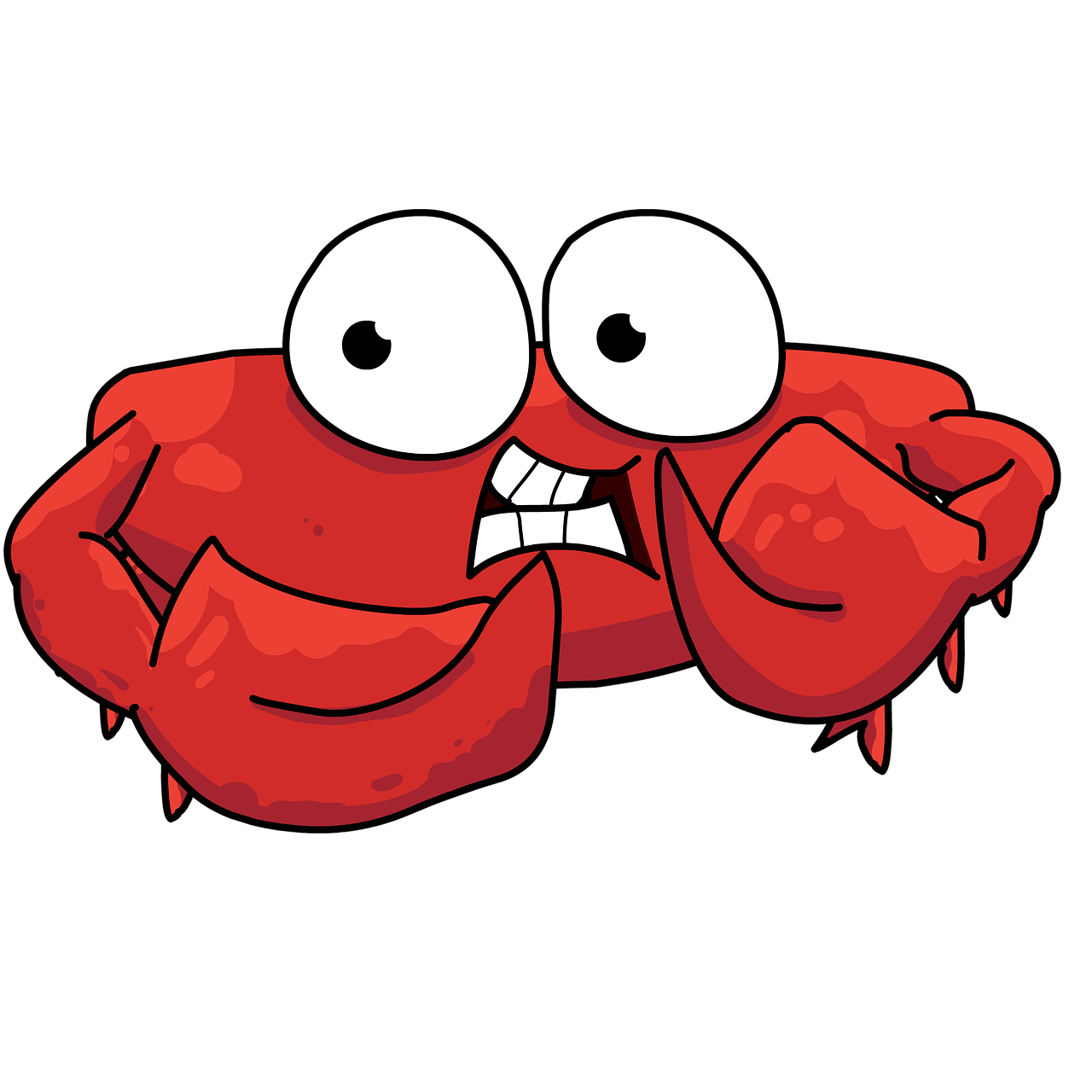 crab red cartoon free photo