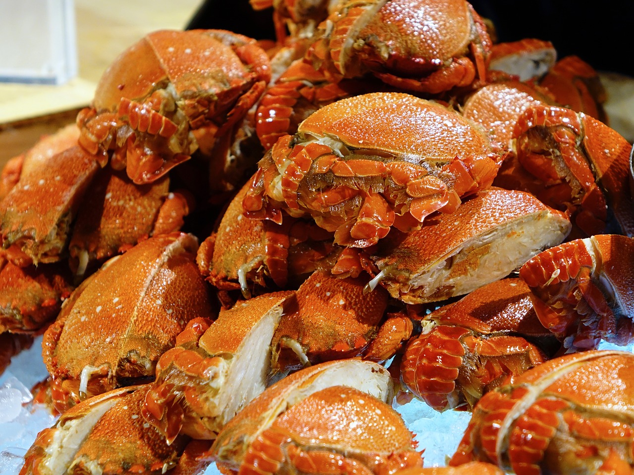 crabs seafood cold free photo