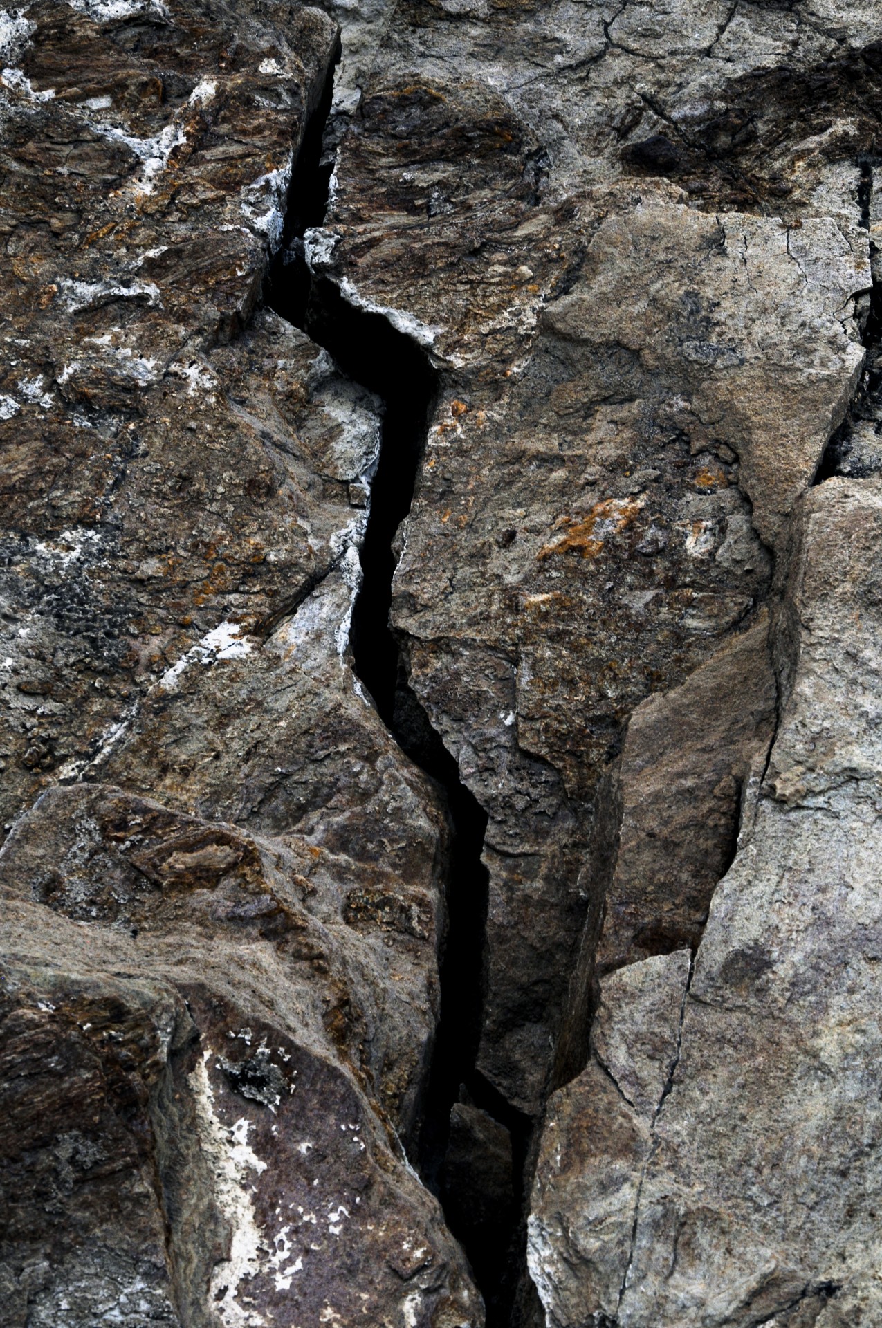 rock crack geology free photo