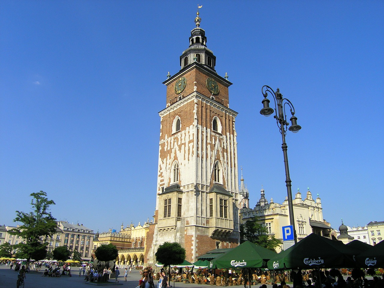 cracow poland buildings free photo