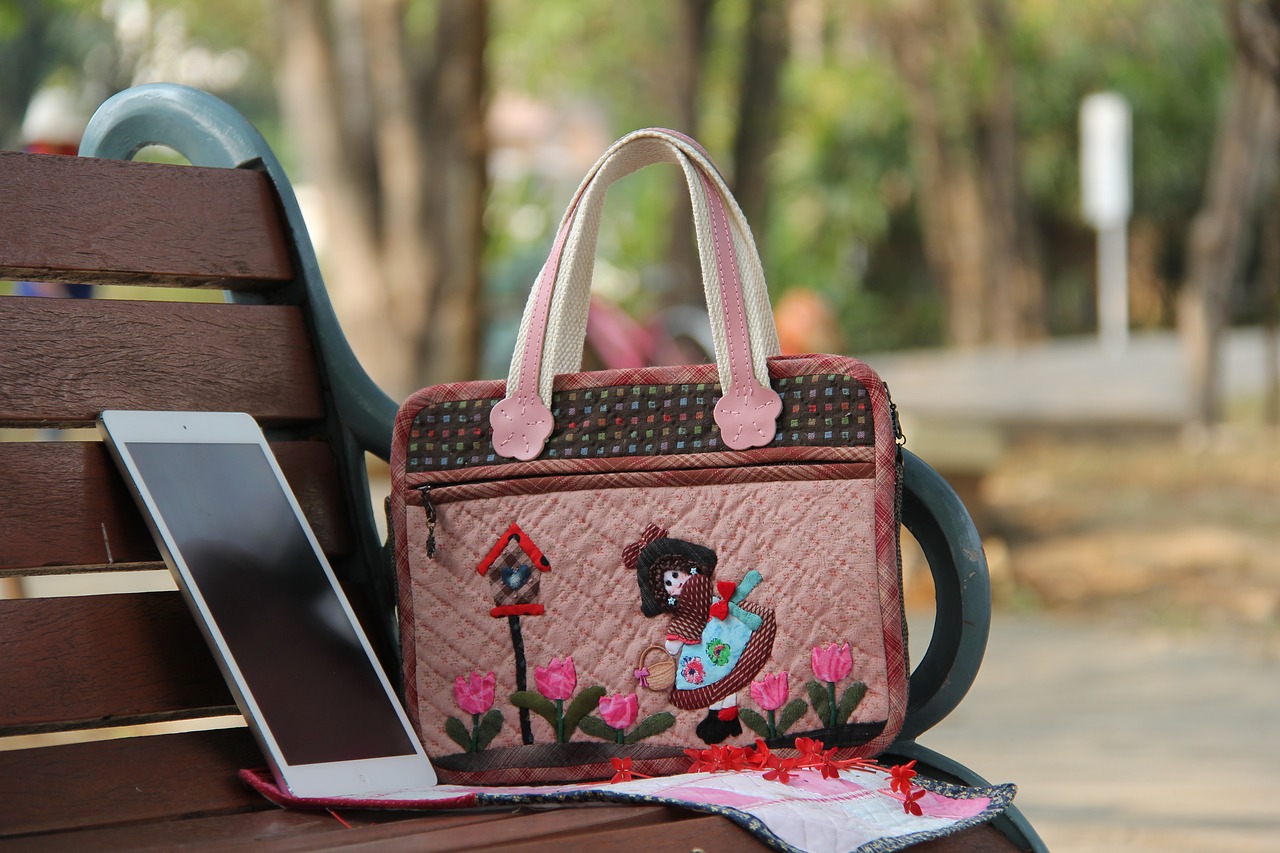 craft  quilt  handbag free photo
