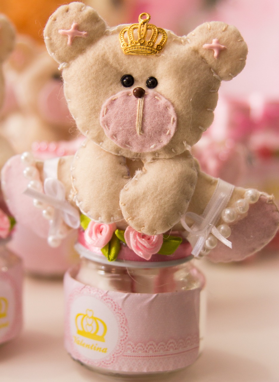 crafts bear pot free photo