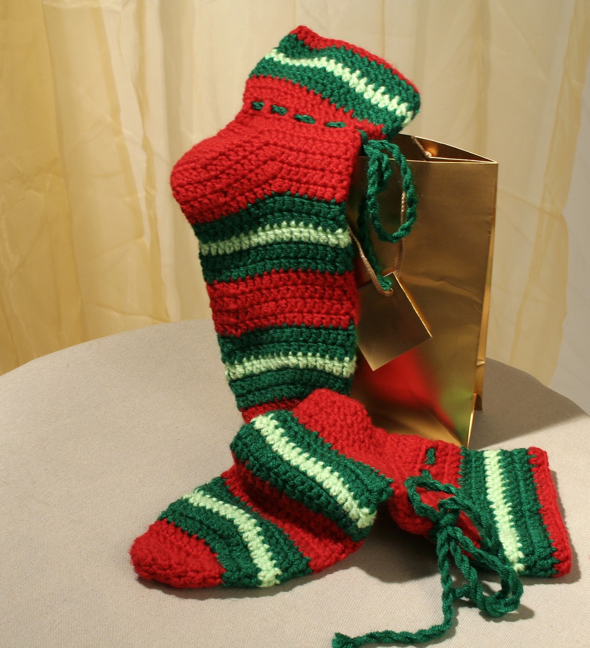 crafts socks christmas free photo