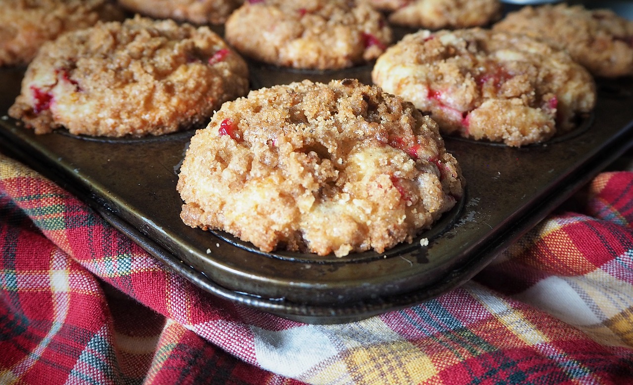 cranberry muffins muffin cranberry free photo