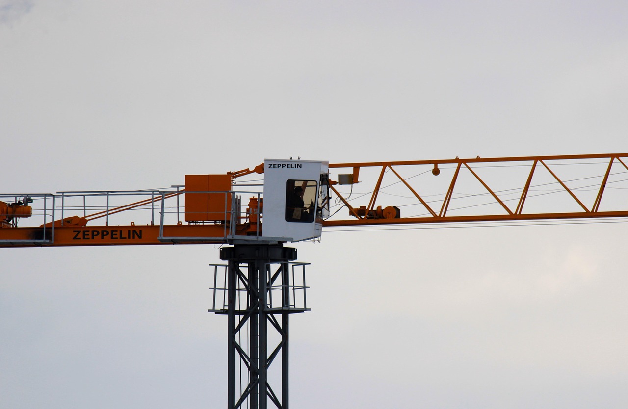 crane tower crane construction free photo