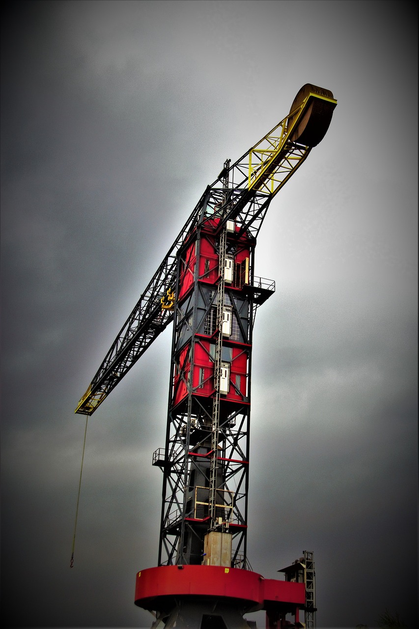 crane industry technology free photo