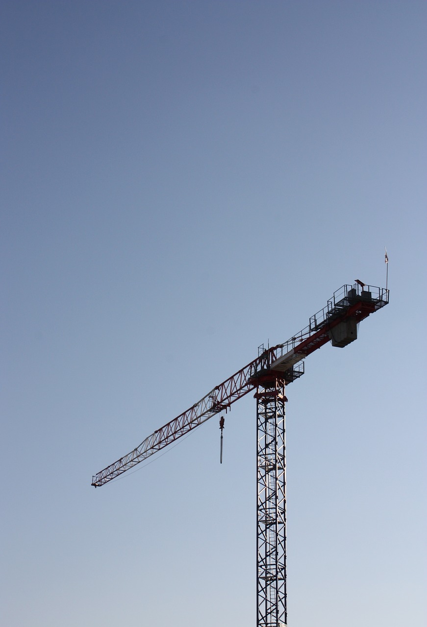 crane work site free photo