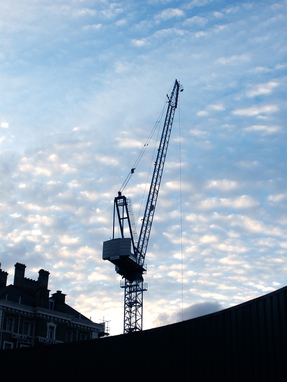 crane city construction free photo