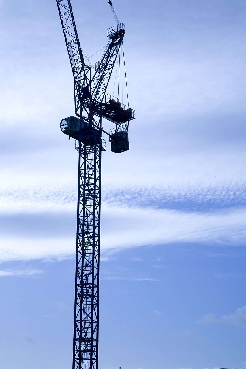 crane construction architecture free photo