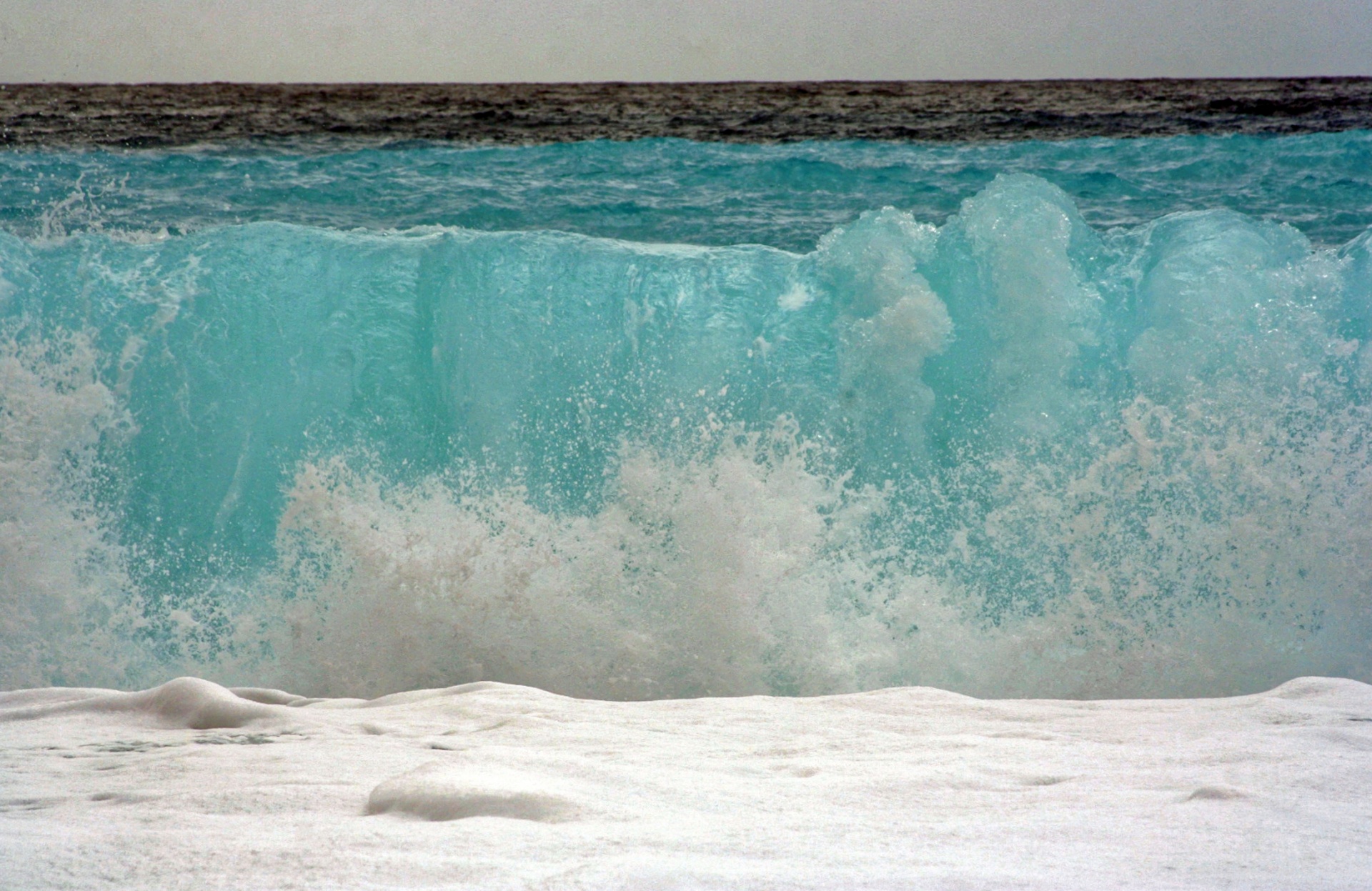 waves crashing ocean free photo