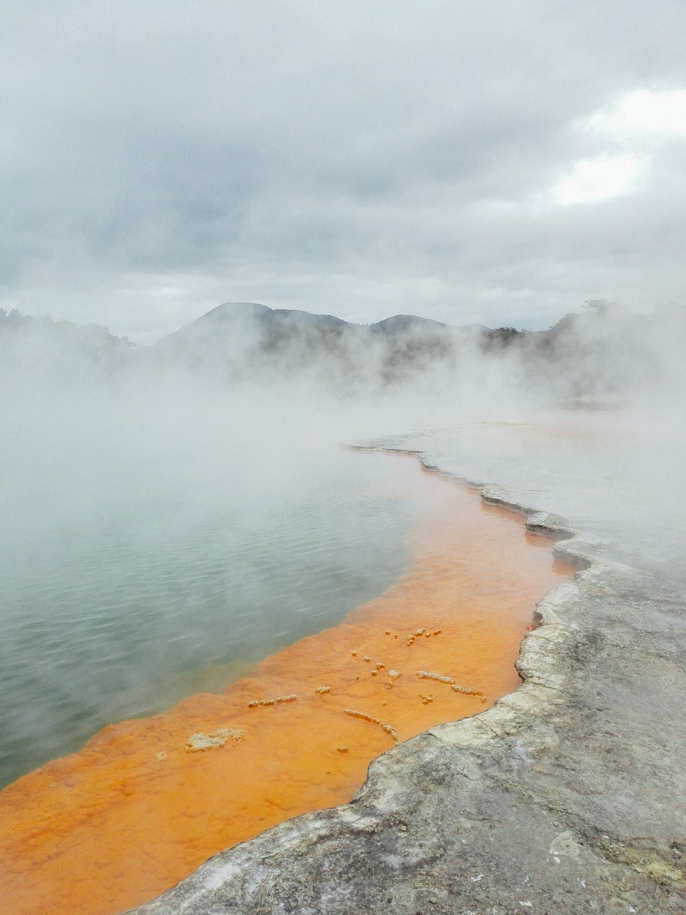 crater geysir geothermal free photo