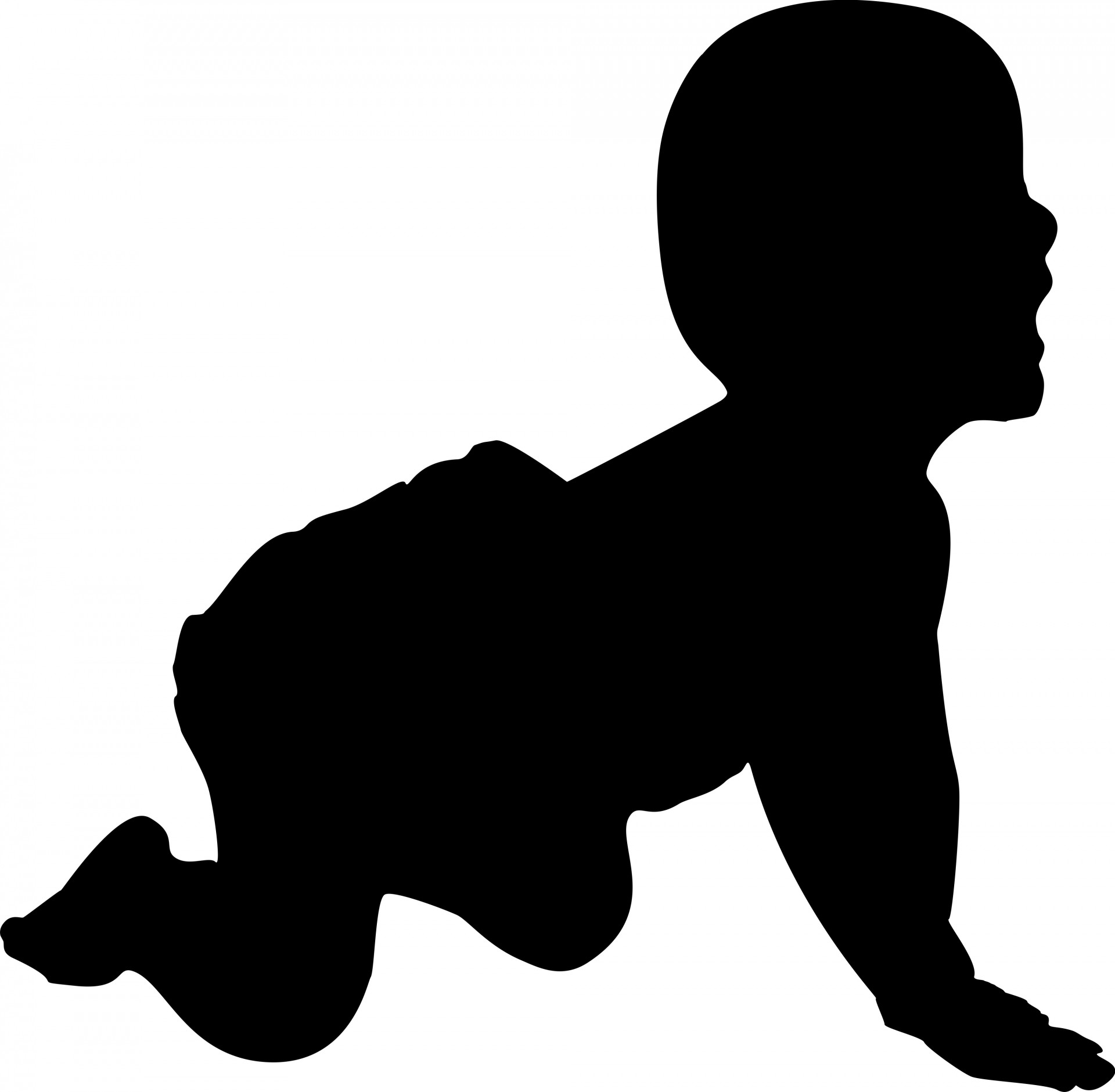 crawling infant child free photo