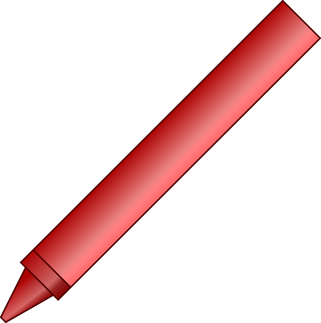 crayon red pen free photo