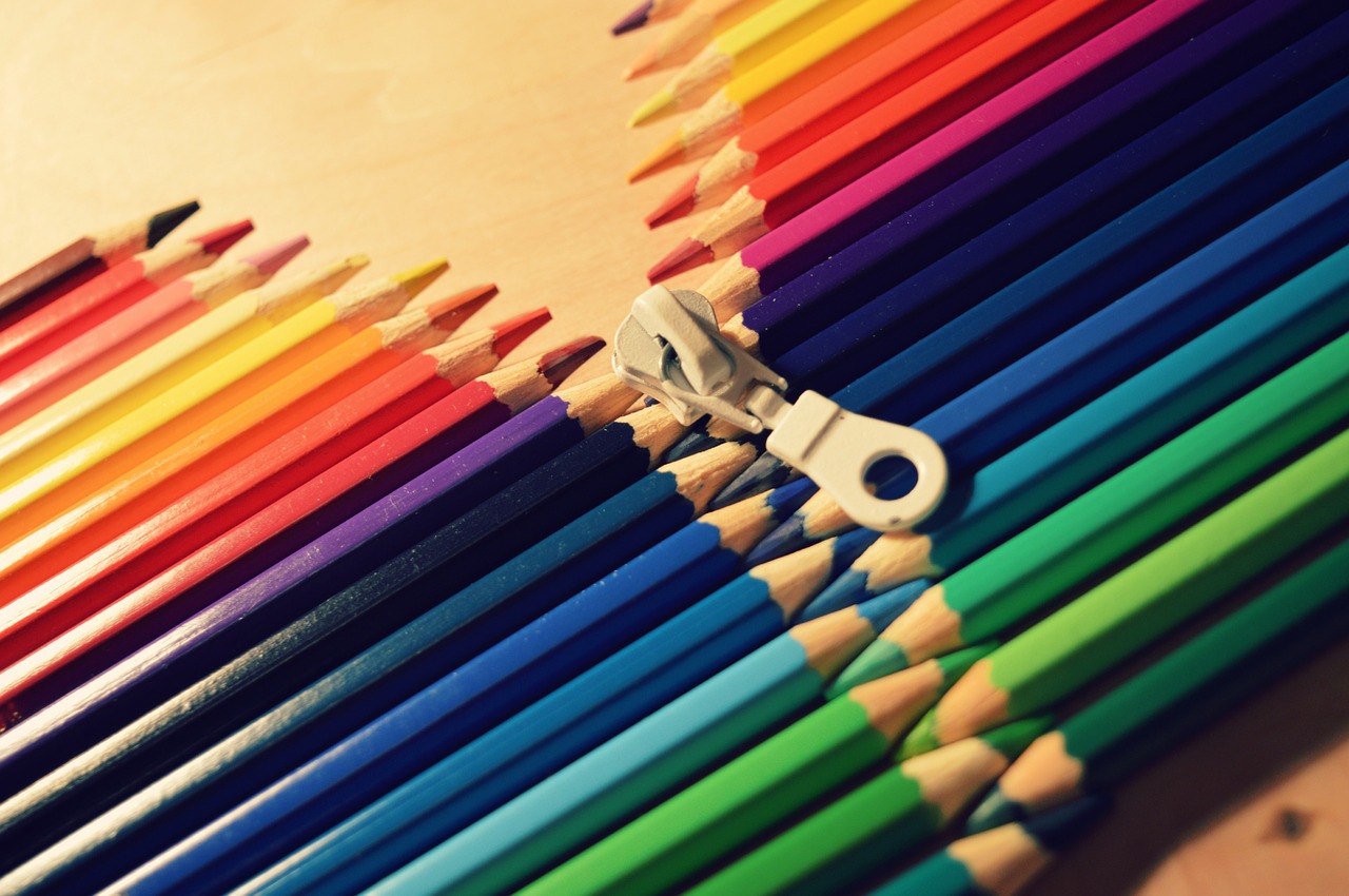 crayons colors art free photo