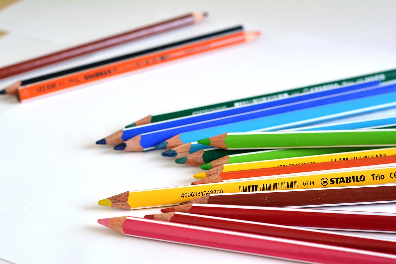 crayons crayon coloring free photo