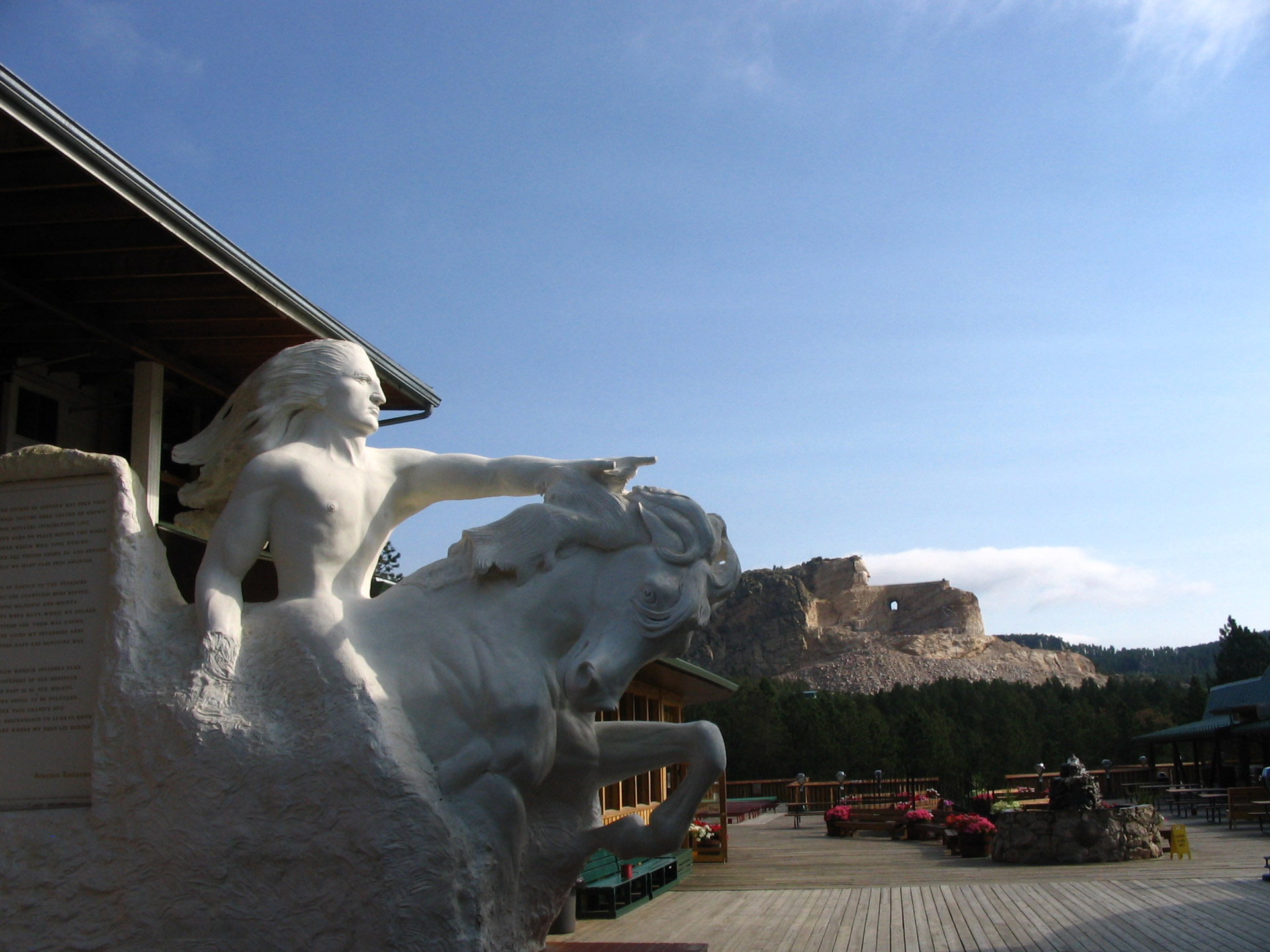 south dakota tribal monument crazy horse free photo