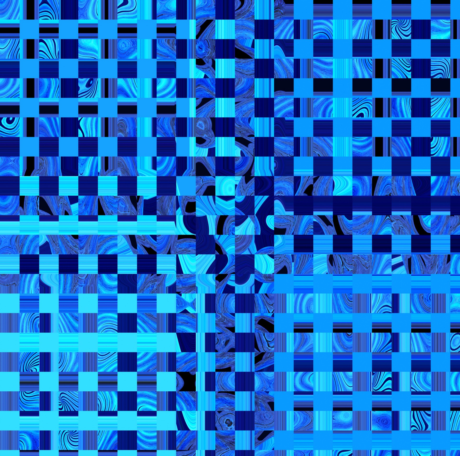 blocks rows blues free photo
