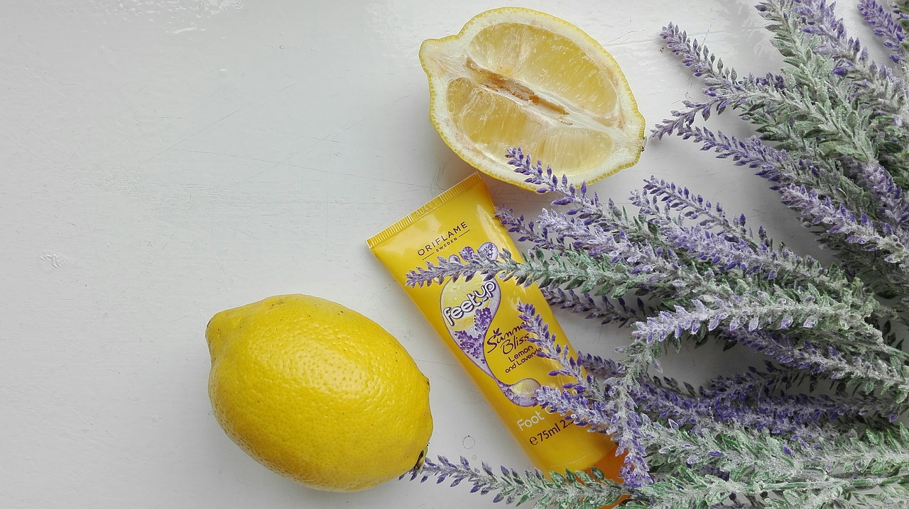 cream cosmetics lemon free photo