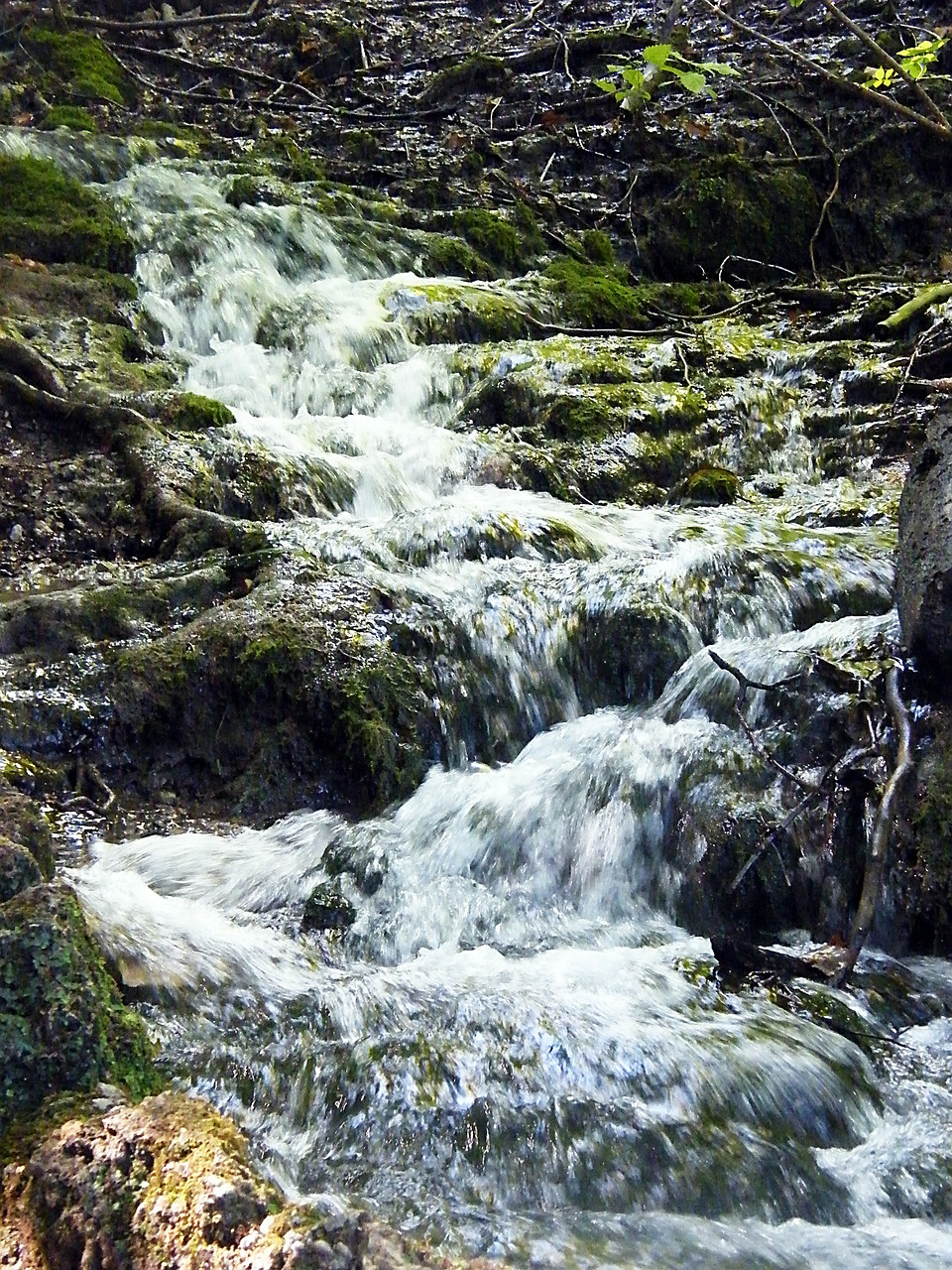 creek waterfall croatia free photo
