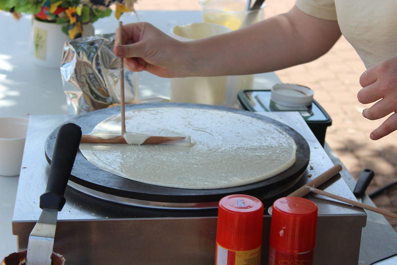 crepe food street food free photo